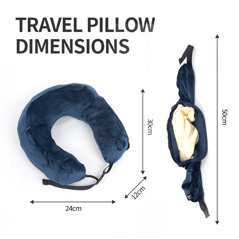 TuckItPillow dimensions: 24cm width, 30cm height, 12cm depth